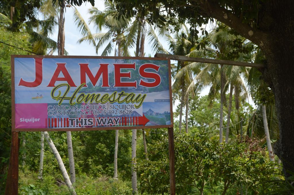 James Homestay Siquijor Exteriör bild