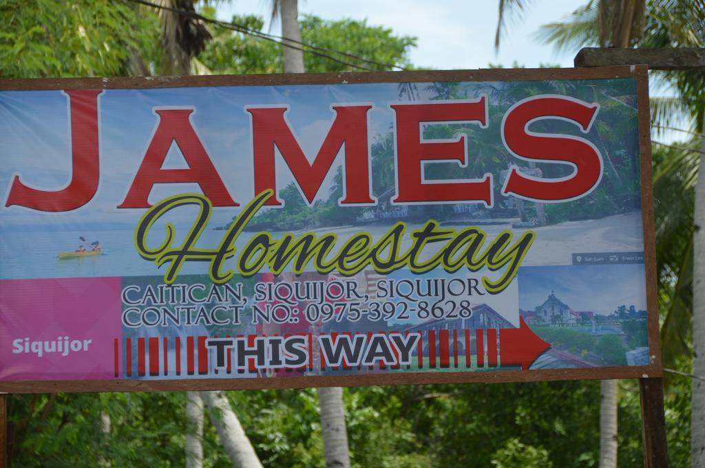 James Homestay Siquijor Exteriör bild